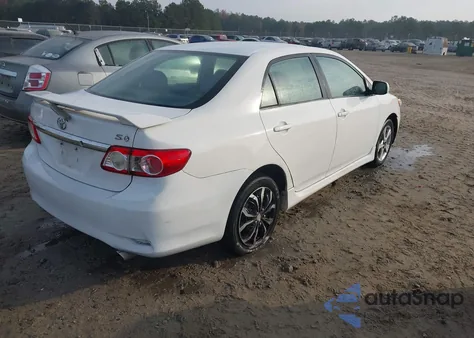 2011 Toyota Corolla S из США, поврежденный, VIN 2T1BU4EEXBC599197